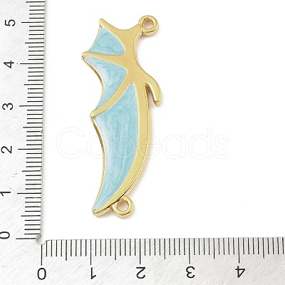 304 Stainless Steel Enamel Connector Charms STAS-Z199-07P-03-1
