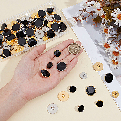 CCB Style Plastic Shank Buttons BUTT-OC0001-08-1