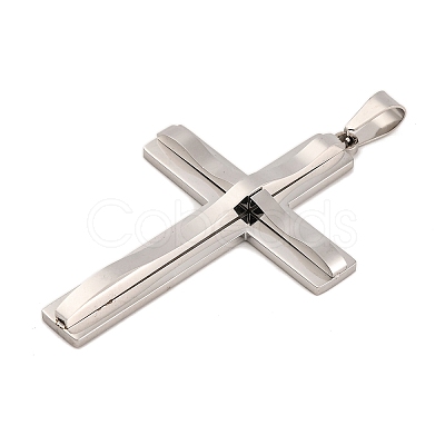 Non-Tarnish 304 Stainless Steel Big Pendants STAS-Z080-13P-1