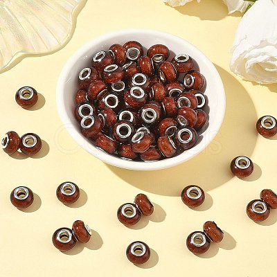 Large Hole Resin European Beads OPDL-R118-11B-1