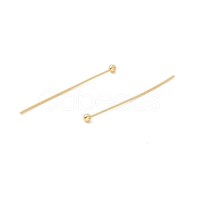 Brass Ball Head Pins X-KK-WH0058-02C-G01-1