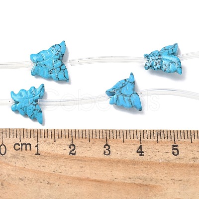 Dyed Synthetic Turquoise Beads Strands G-B136-A04-1