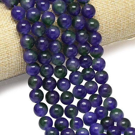 Natural Malaysia Jade Beads Strands G-B165-C02-12mm-1