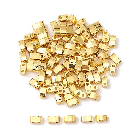 Metallic Colours Glass Seed Beads SEED-YW0002-36A-1