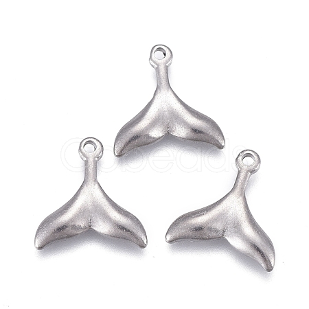 Non-Tarnish 304 Stainless Steel Charms X-STAS-F249-14P-02-1