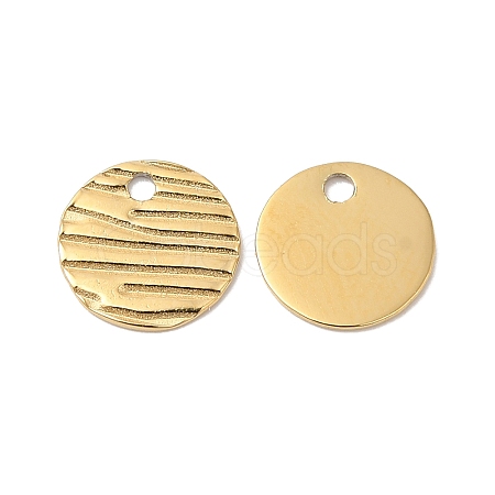 Ion Plating(IP) 304 Stainless Steel Charms STAS-Q215-27G-03-1