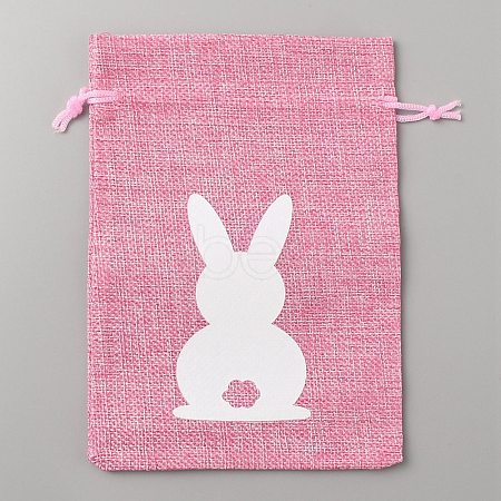 Easter Cloth Storage Pouches ABAG-WH0048-03A-01-1