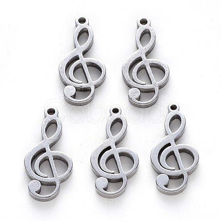Tarnish Resistant 304 Stainless Steel Pendants STAS-N092-70-1