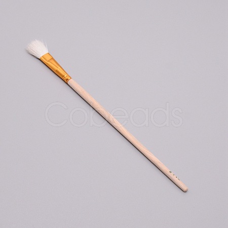 Wooden Paint Brush AJEW-WH0237-08C-1