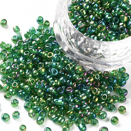 8/0 Round Glass Seed Beads SEED-US0003-3mm-167B-1