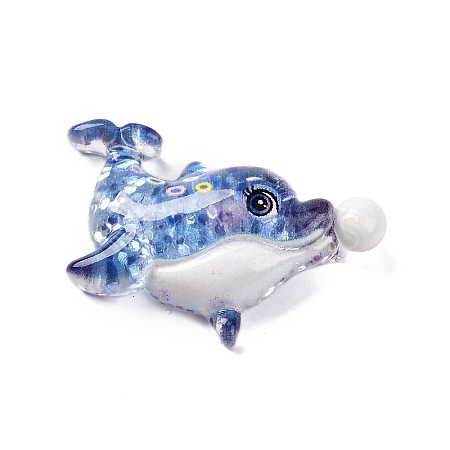 Marine Organism Theme Resin Cabochons LS-RESI-Q010-01B-1