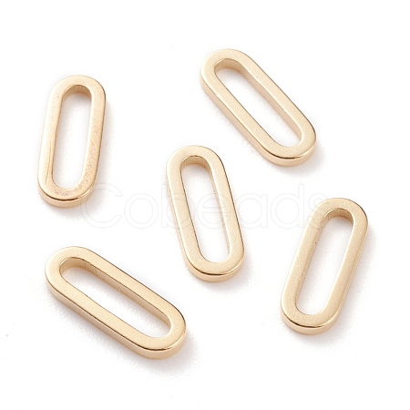 Brass Linking Rings KK-Y003-04A-G-1
