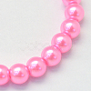 Baking Paint Glass Pearl Bead Strands X-HY-Q003-3mm-68-2