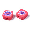 Handmade Polymer Clay Beads CLAY-N008-034C-3