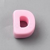 Acrylic European Beads OACR-WH0050-09D-1