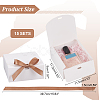 Square Cardboard Paper Jewelry Gift Boxes CBOX-WH0003-35A-2