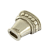 Tibetan Style Alloy Bead Cones TIBEB-0627-AS-RS-2