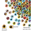 Flat Back Glass Cabochons GGLA-PH0007-93A-2