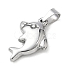 304 Stainless Steel Pendants STAS-B141-03H-P-2