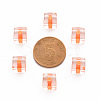 Transparent Acrylic Beads TACR-S154-12A-84-3