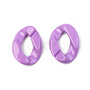 Opaque Acrylic Linking Rings OACR-T024-01-G02-2