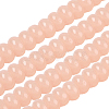 3 Strands Imitation Jade Glass Beads GLAA-PA0001-36B-06-1
