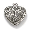 304 Stainless Steel Pendants STAS-D197-21AS-01-1