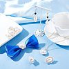 10Pcs 5 Style ABS Plastic Imitation Pearl Pendants FIND-NB0002-48-2