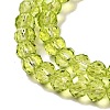 Transparent Baking Paint Glass Beads Strands LS-DGLA-A034-T4mm-D05-3