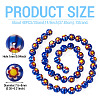 1Strand Round Millefiori Glass Beads Strands LK-TADJ0001-01B-4