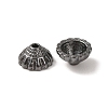 Tibetan Style Alloy Bead Caps K0PBB051-1