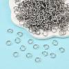 Tarnish Resistant 304 Stainless Steel Open Jump Rings STAS-N015-03-6x.0.8mm-5