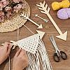 Unfinished Wood Chips DIY-WH0656-19A-3