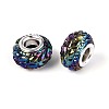 Opaque Resin European Beads RESI-T057-29A-2