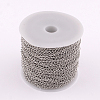 Tarnish Resistant 304 Stainless Steel Curb Chains CHS-Q001-01-2