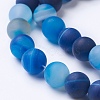Natural Grade A Striped Agate/Banded Agate Beads Strands G-E478-05-8mm-3