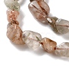 Natural Rutilated Quartz Beads Strands G-P497-01C-19-4