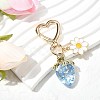 Acrylic Strawberry Pendant Decoration HJEW-SW00120-02-7