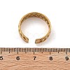 Arrow 304 Stainless Steel Open Cuff Ring for Women RJEW-M049-01G-06-3