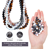 8 Strands 8 Style Natural & Synthetic Gemstone Beads Strands G-OC0002-09-2
