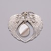 Alloy Pendant Decoration Cabochon Settings AJEW-WH0251-45-3
