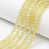 Glass Beads Strands EGLA-A034-T4mm-D03-1