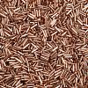 Plated Glass Bugle Beads SEED-S046-01B-39A-3