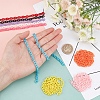 SUNNYCLUE 36 Strands 9 Colors ABS Plastic Cable Chains KY-SC0001-56-3