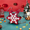 DIY Christmas Mini Snowflake Purse Making Finding Kit DIY-WH0410-90A-5
