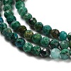 Natural Chrysocolla Beads Strands X-G-P514-A03-02-01-3