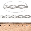 304 Stainless Steel Dapped Chains CHS-Z007-18P-2