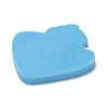 Heart Perfume Bottle with Word BOYS TEARS Pendant Silicone Molds DIY-M034-24-2