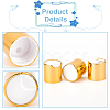 Aluminized Plastic Press Caps AJEW-WH0258-583A-4