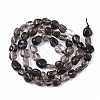 Natural Smoky Quartz Beads Strands X-G-S363-040-2